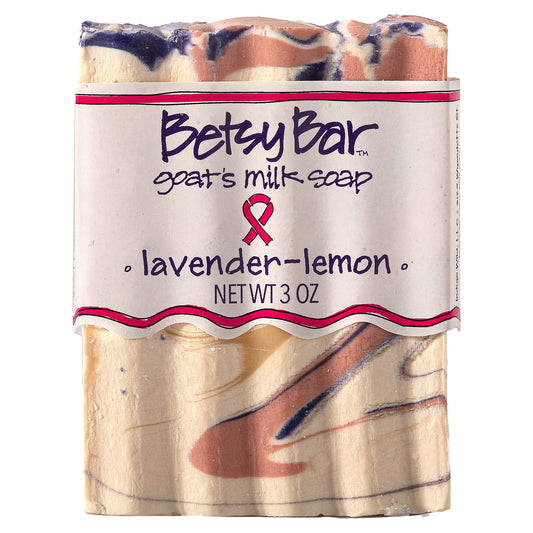 ZUM-Betsy Bar-Goat's Milk Soap-Lavender-Lemon-3 oz