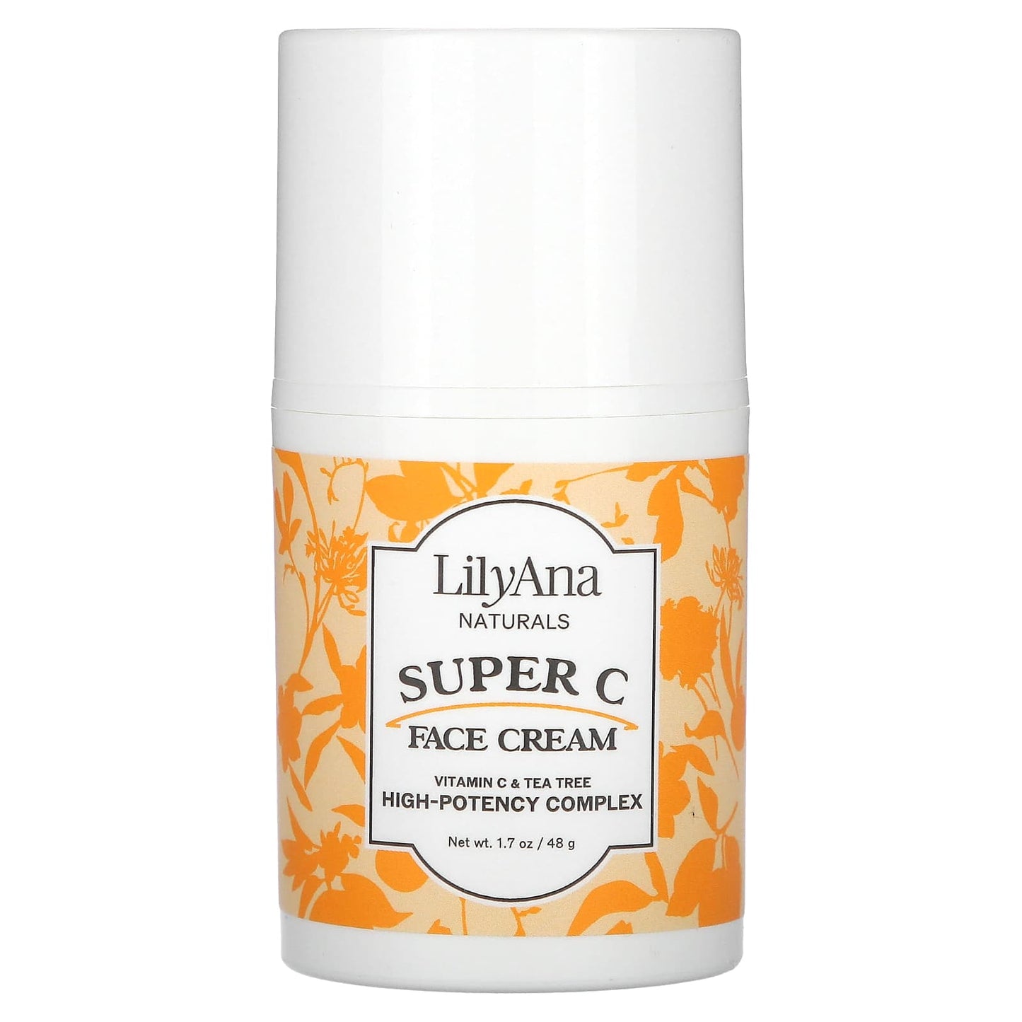 Lilyana Naturals-Super C Face Cream-1.7 oz (48 g)