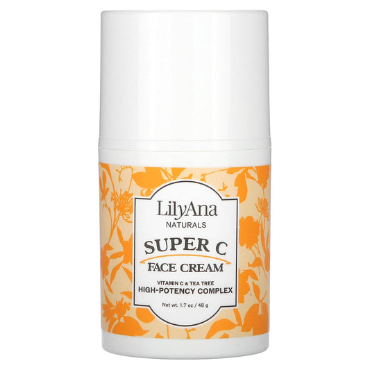 Lilyana Naturals-Super C Face Cream-1.7 oz (48 g)