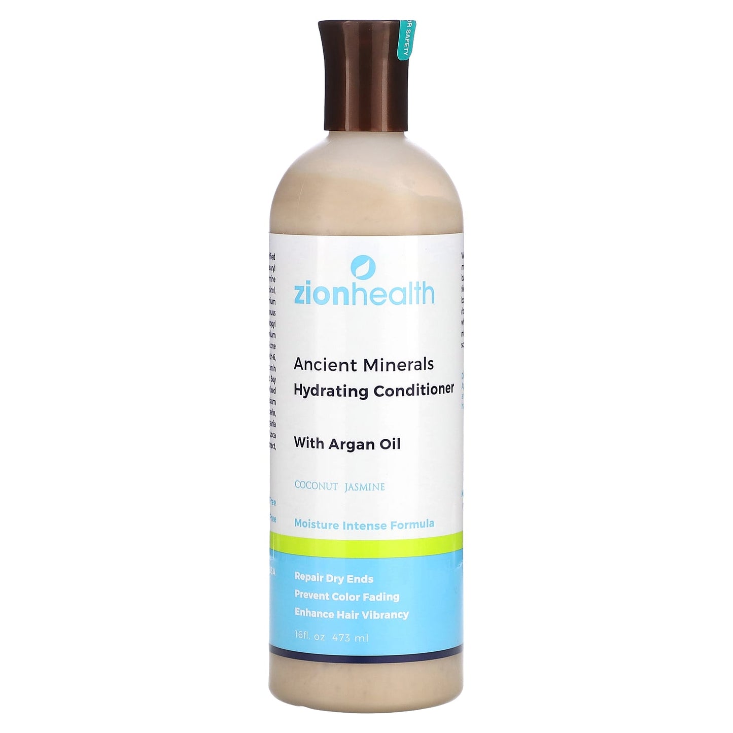 Zion Health-Ancient Minerals-Hydrating Conditioner With Argan Oil-Coconut Jasmine-16 fl oz (473 ml)