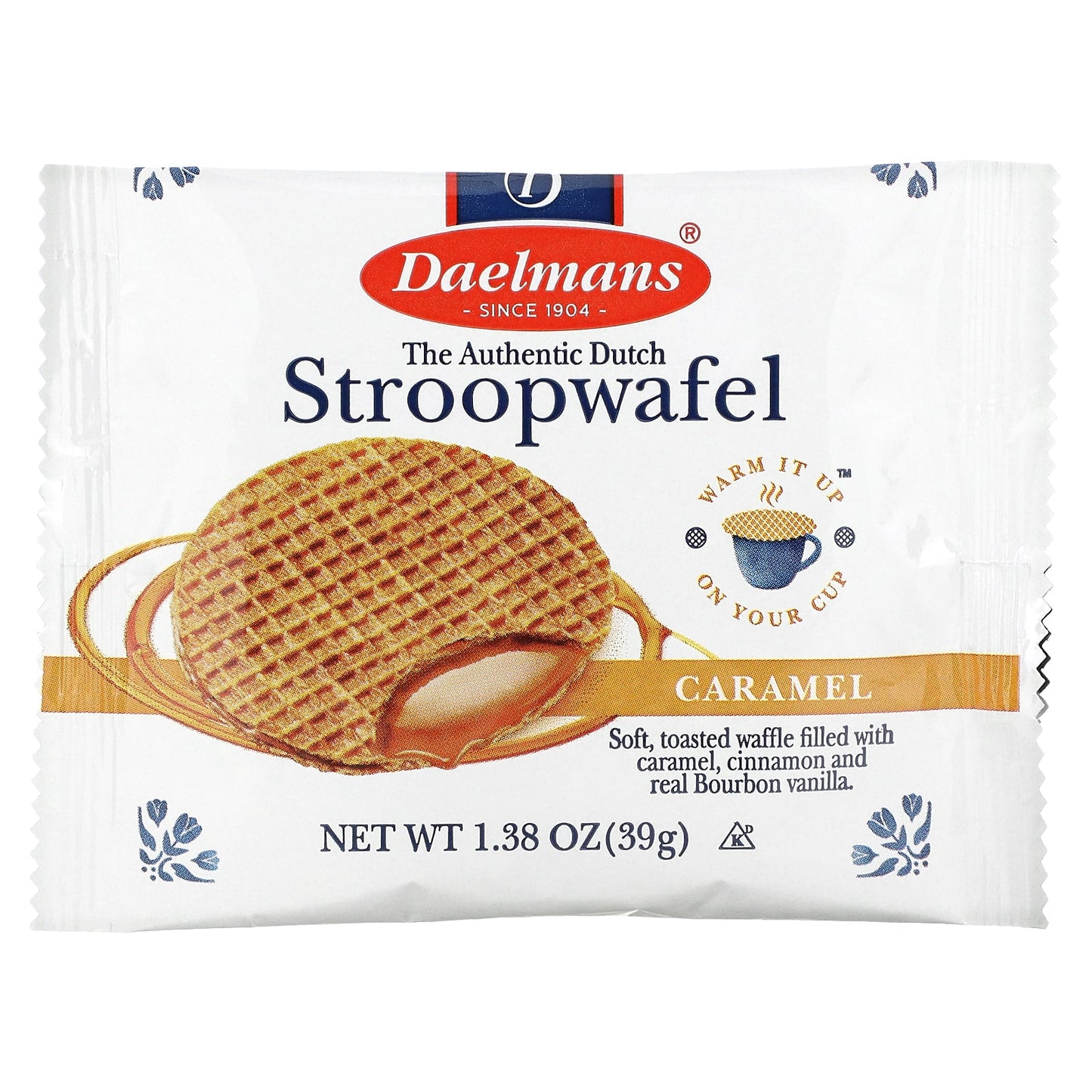 Daelmans, Stroopwafels, Caramel, 24 Waffles, 1.38 oz (39 g ) Each