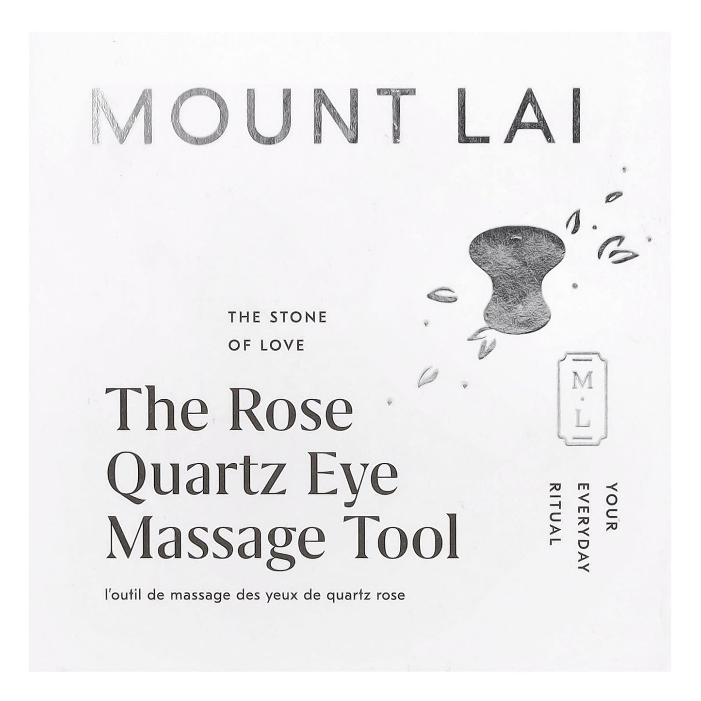 Mount Lai-The Rose Quartz Eye Massage Tool-1 Tool