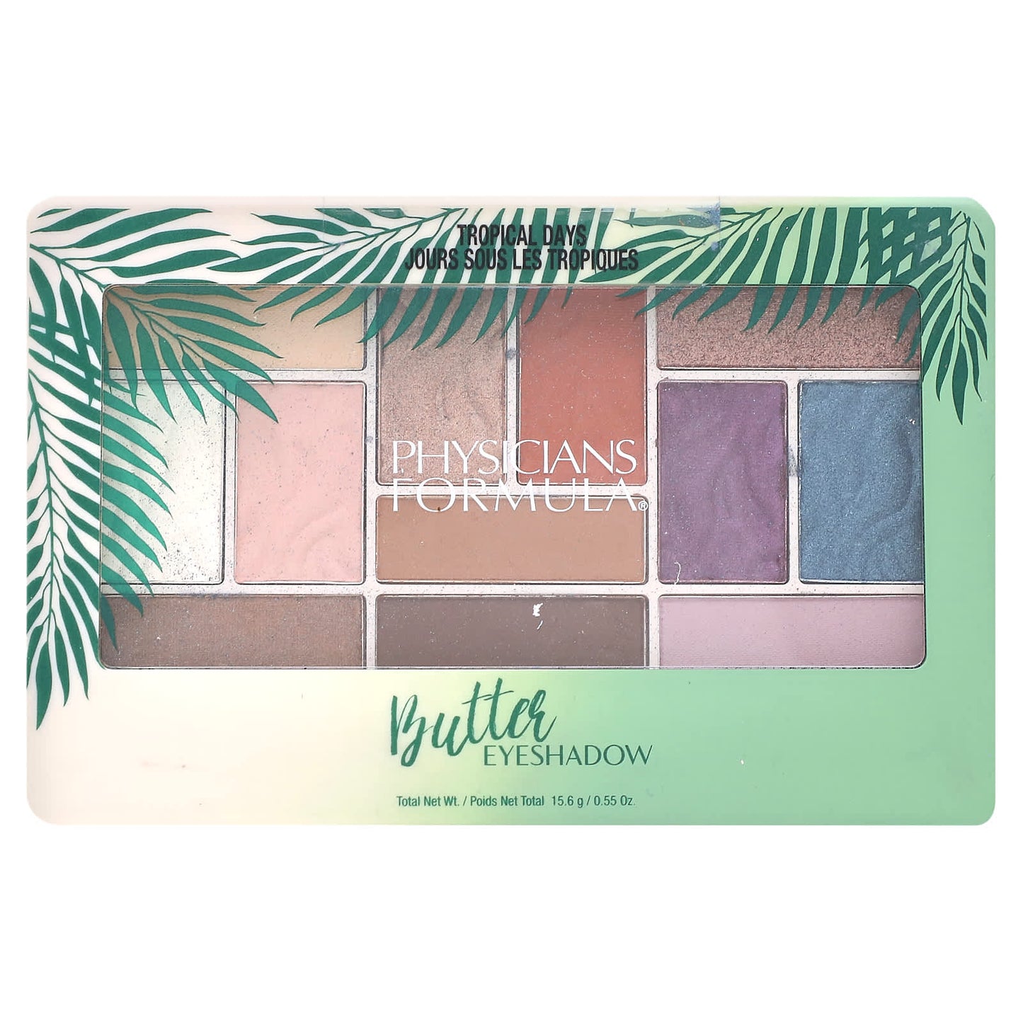 Physicians Formula-Butter Eyeshadow Palette-Tropical Days-0.55 oz (15.6 g)