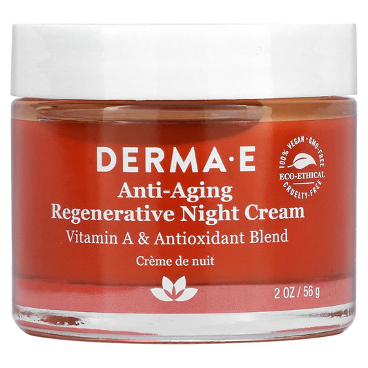 DERMA E-Anti-Aging Regenerative Night Cream-2 oz (56 g)