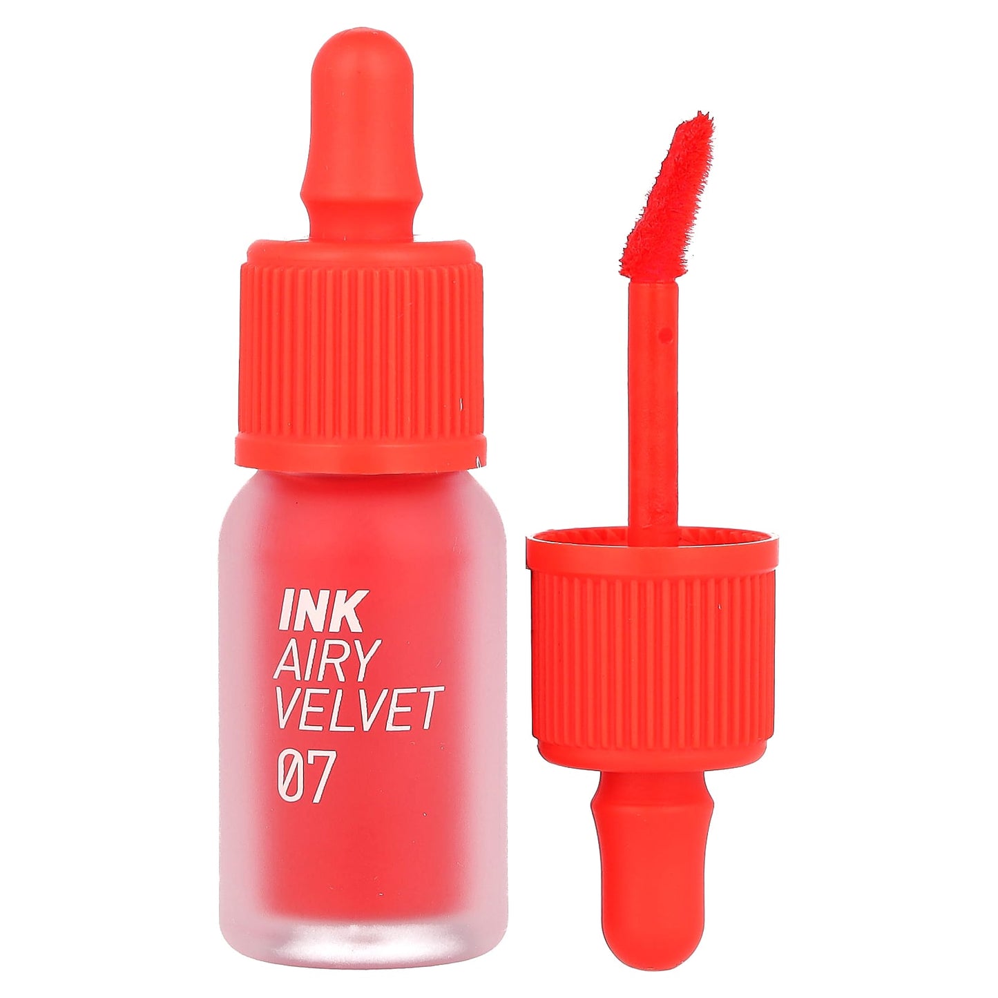 Peripera-Ink Airy Velvet Lip Tint-07 Heart Grapefruit-0.14 oz (4 g)