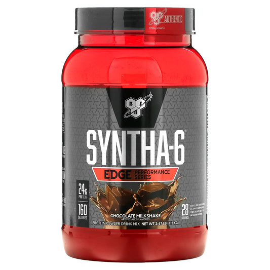 BSN-Syntha-6 Edge-Protein Powder Mix-Chocolate Milkshake-2.47 lb (1.12 kg)