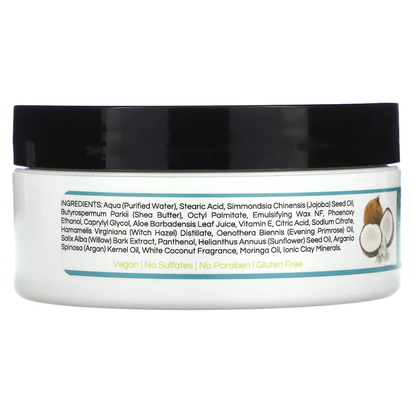 Zion Health, Body Butter with Argan Oil, White Coconut, 4 oz (118 g)