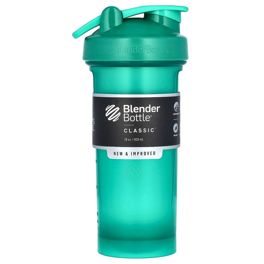 Blender Bottle-Classic with Loop-Emerald Green-28 oz (828 ml)