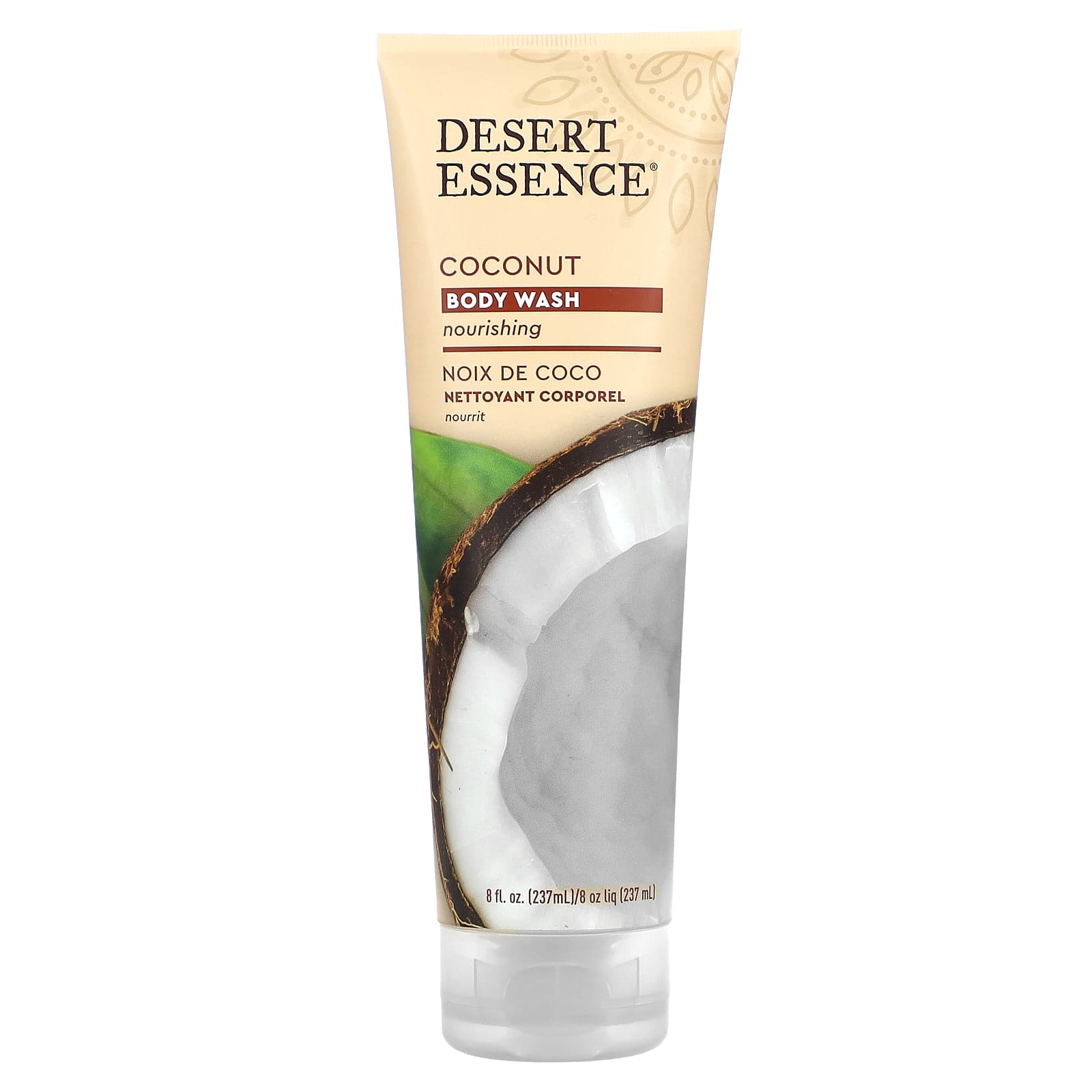 Desert Essence-Body Wash-Coconut-8 fl oz (237 ml)