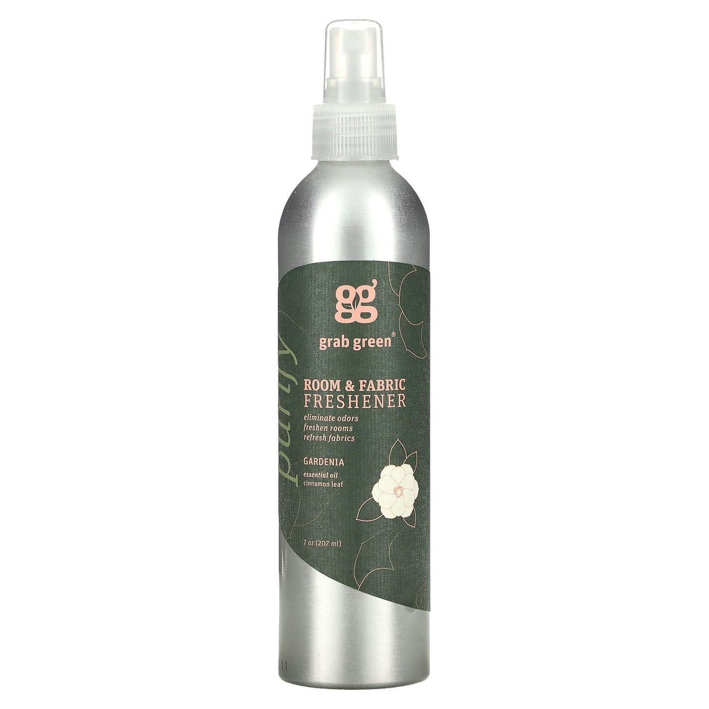 Grab Green-Room & Fabric Freshener-Gardenia-7 oz (207 ml)