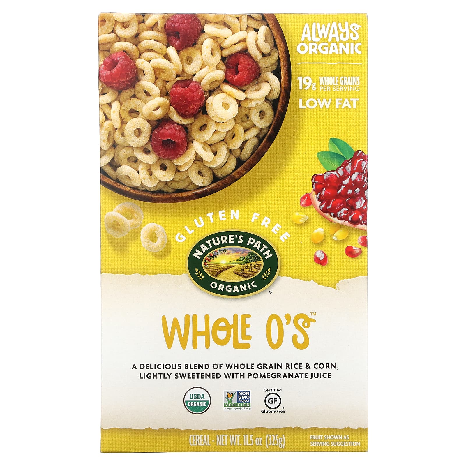 Nature's Path-Whole O's Cereal-11.5 oz (325 g)