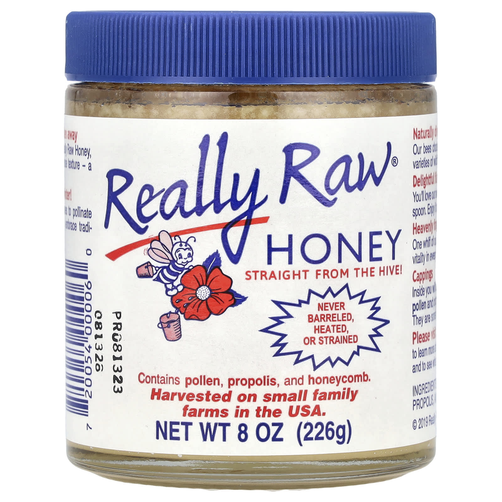 Really Raw Honey-Really Raw Honey-8 oz (226 g)