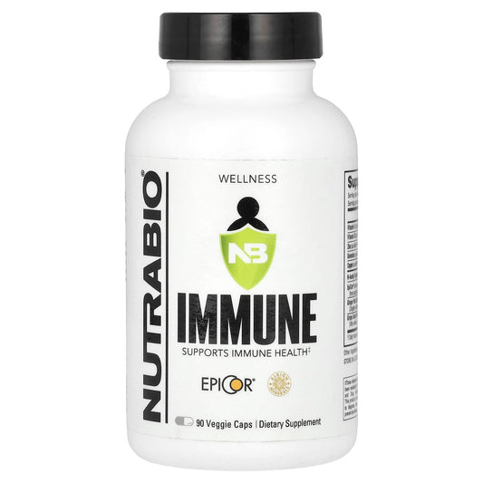 NutraBio-Immune-90 Veggie Caps