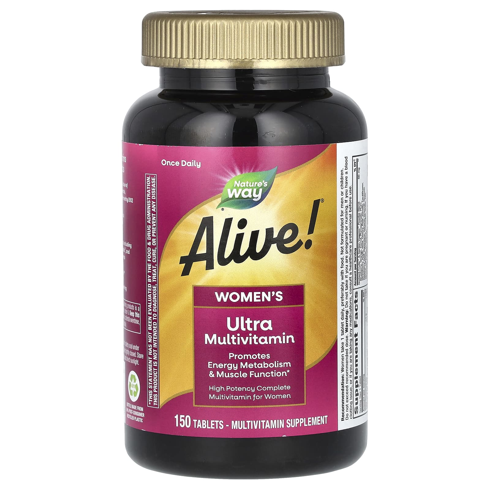 Nature's Way-Alive! Women's Ultra Multivitamin-150 Tablets