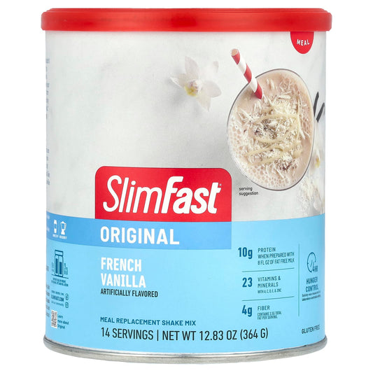 SlimFast-Original-Meal Replacement Shake Mix-French Vanilla-12.83 oz (364 g)