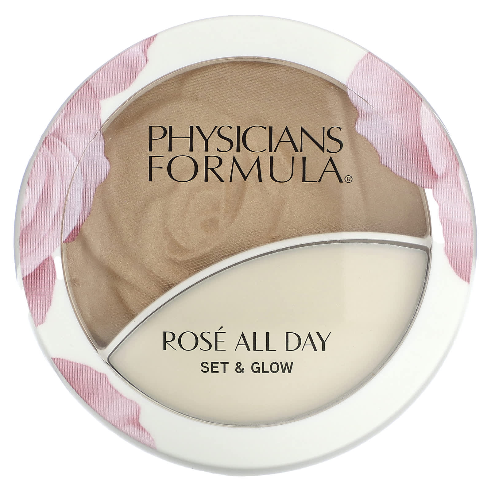 Physicians Formula-Rosé All Day-Set & Glow-Illuminating Powder & Dewy Balm-1711501 Sunlit Glow-1 Count