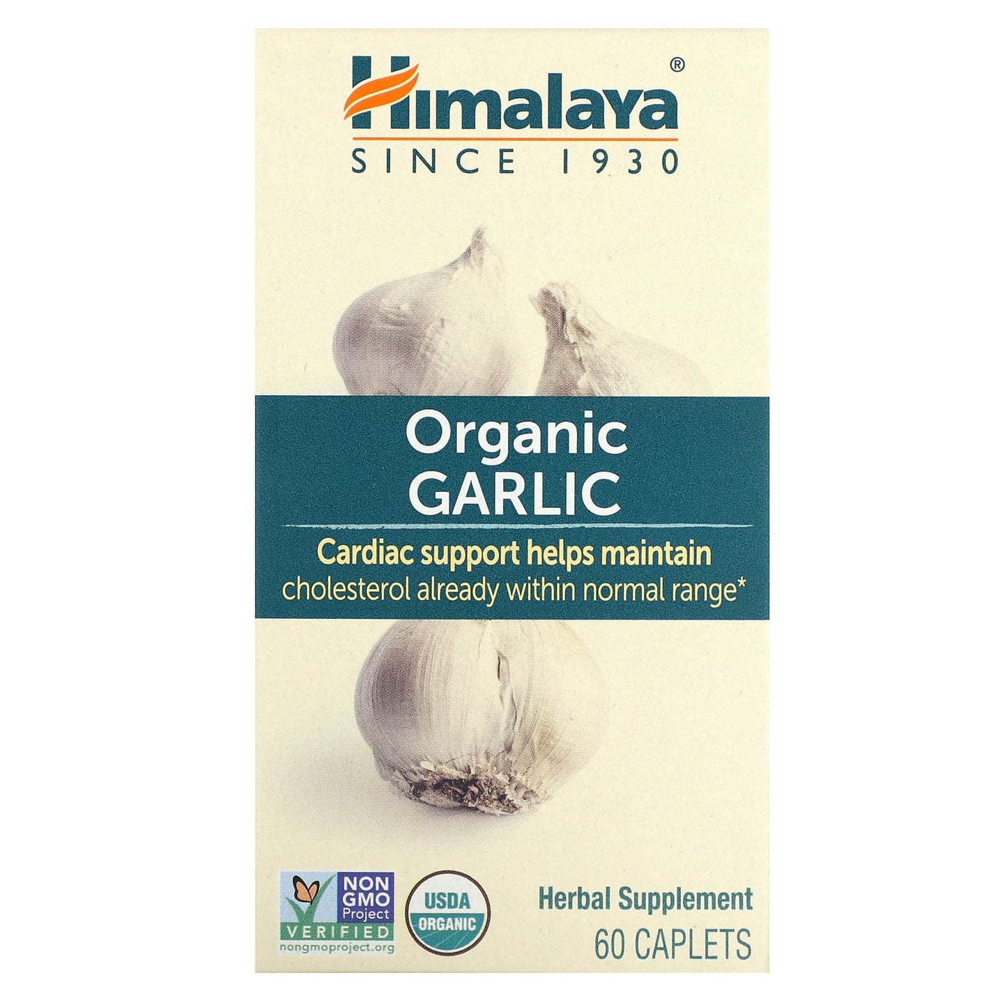 Himalaya-Organic Garlic-60 Caplets