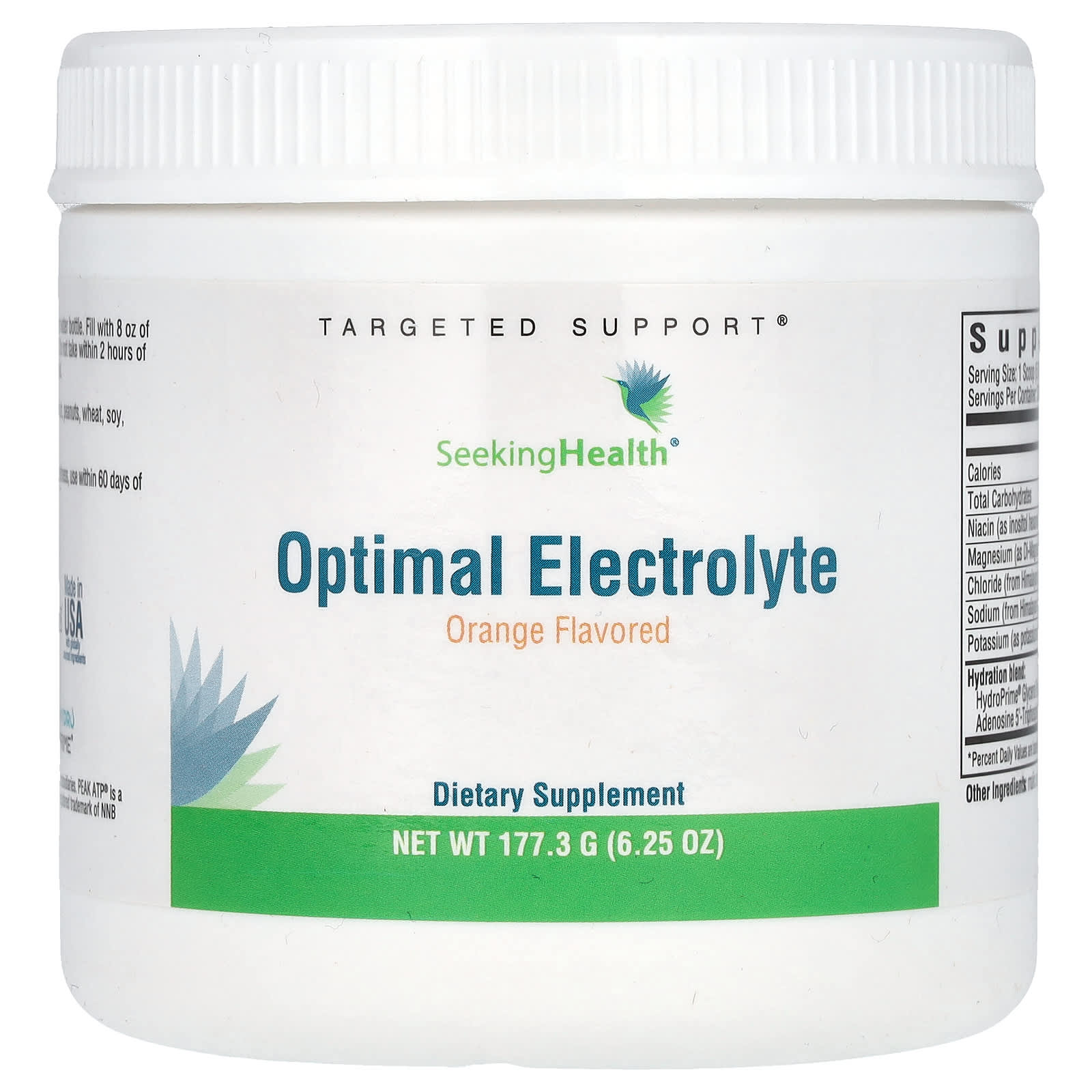 Seeking Health-Optimal Electrolyte-Orange-6.25 oz (177.3 g)