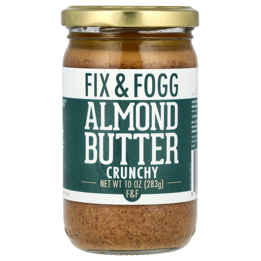 Fix & Fogg-Almond Butter-Crunchy-10 oz (283 g)