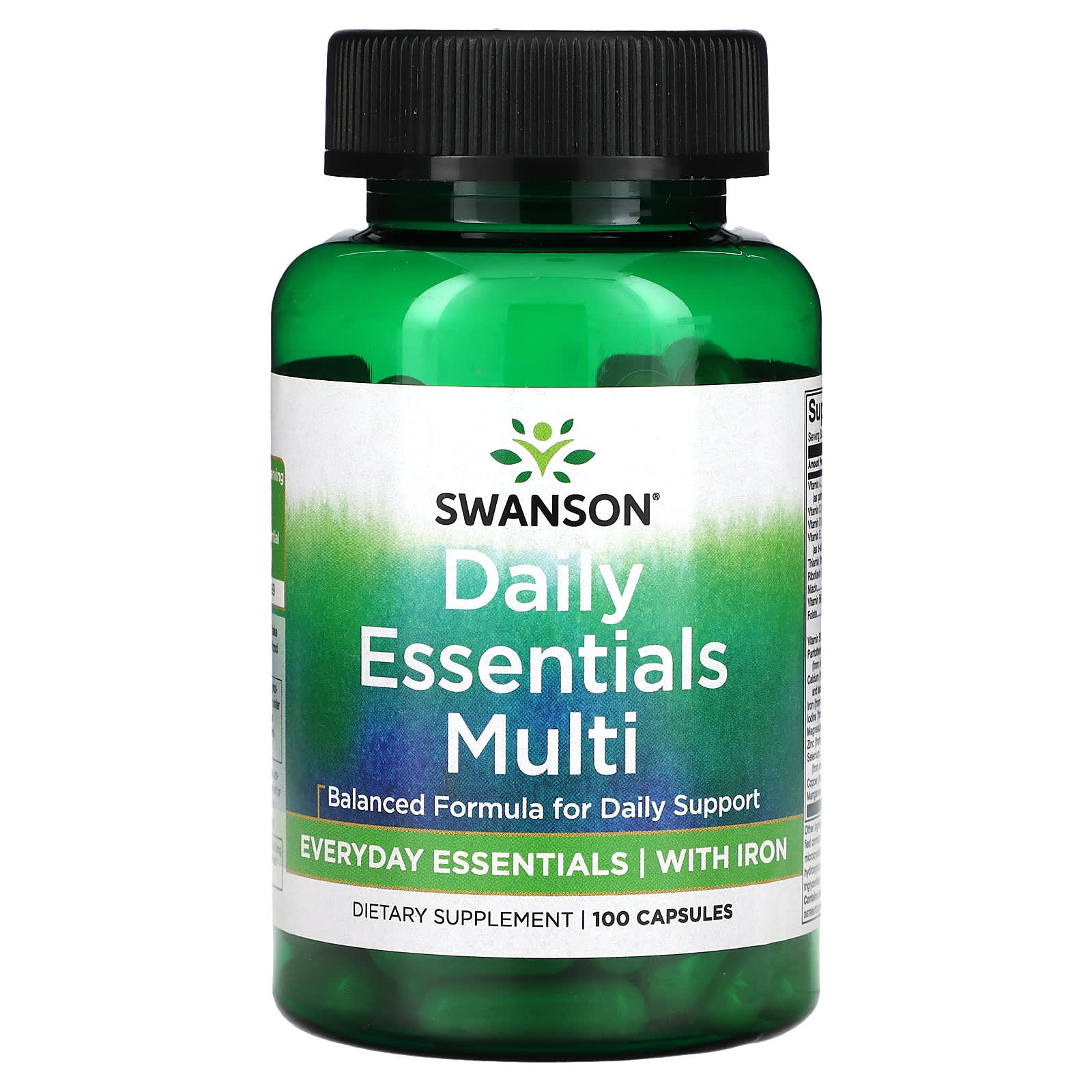 Swanson-Daily Essentials Multi-100 Capsules