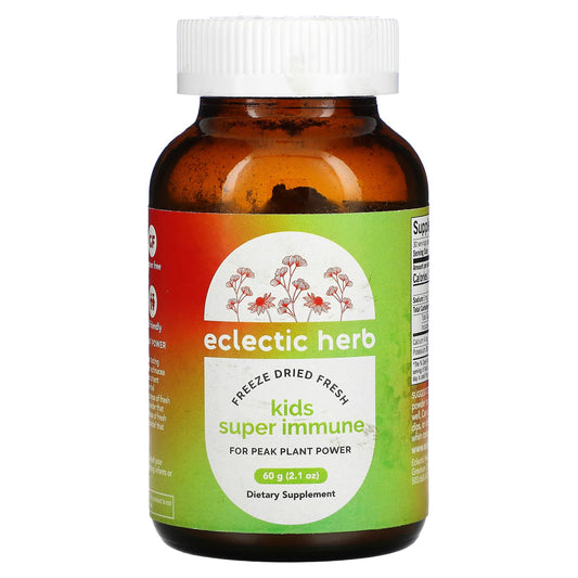 Eclectic Institute-Freeze Dried Fresh-Kids Super Immune-2.1 oz (60 g)