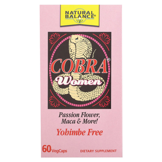 Natural Balance-Cobra Women-60 VegCaps