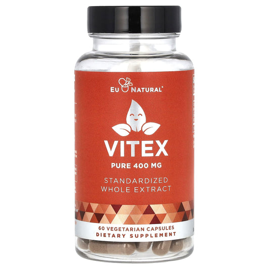 Eu Natural-Vitex-400 mg-60 Vegetarian Capsules