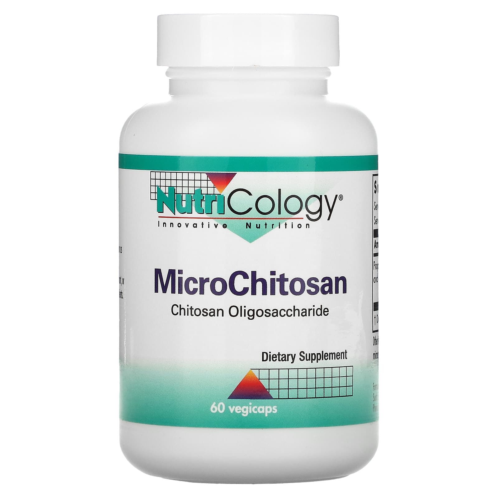 Nutricology-MicroChitosan-60 Vegicaps