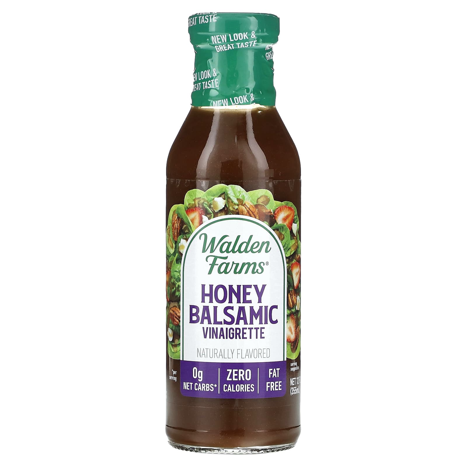 Walden Farms-Honey Balsamic Vinaigrette-12 fl oz (355 ml)