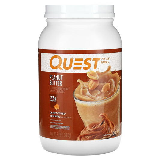 Quest Nutrition-Protein Powder-Peanut Butter-3 lbs (1.36 kg)