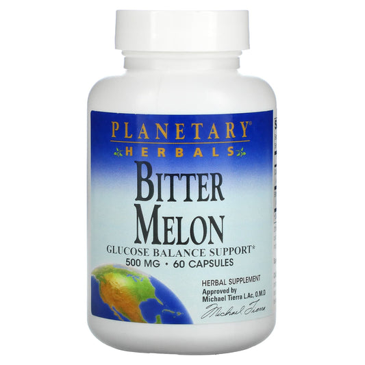 Planetary Herbals-Bitter Melon-500 mg-60 Capsules