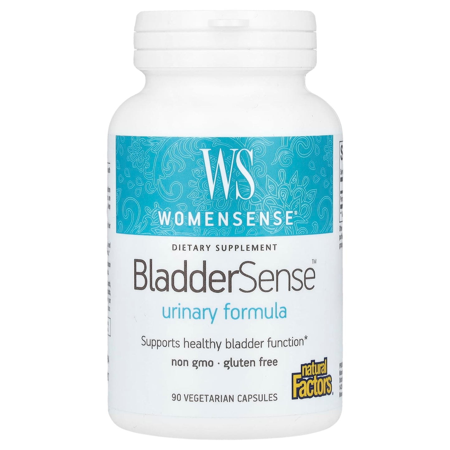 Natural Factors-Womensense-BladderSense-90 Vegetarian Capsules