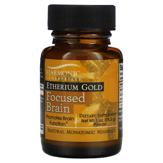 Harmonic Innerprizes-Etherium Gold-Focused Brain-1 oz (28.3 g)