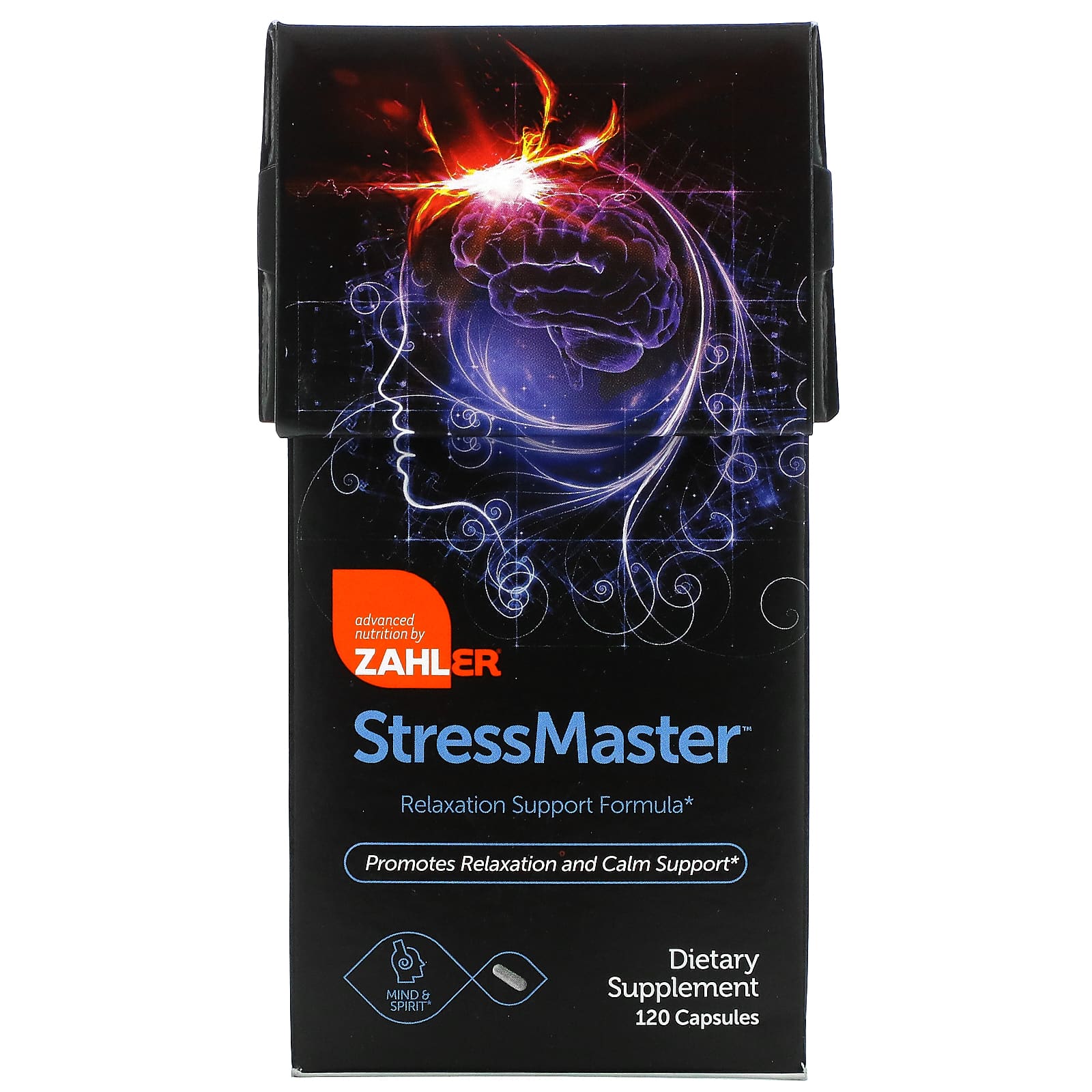 Zahler-StressMaster-Relaxation Support Formula-120 Capsules