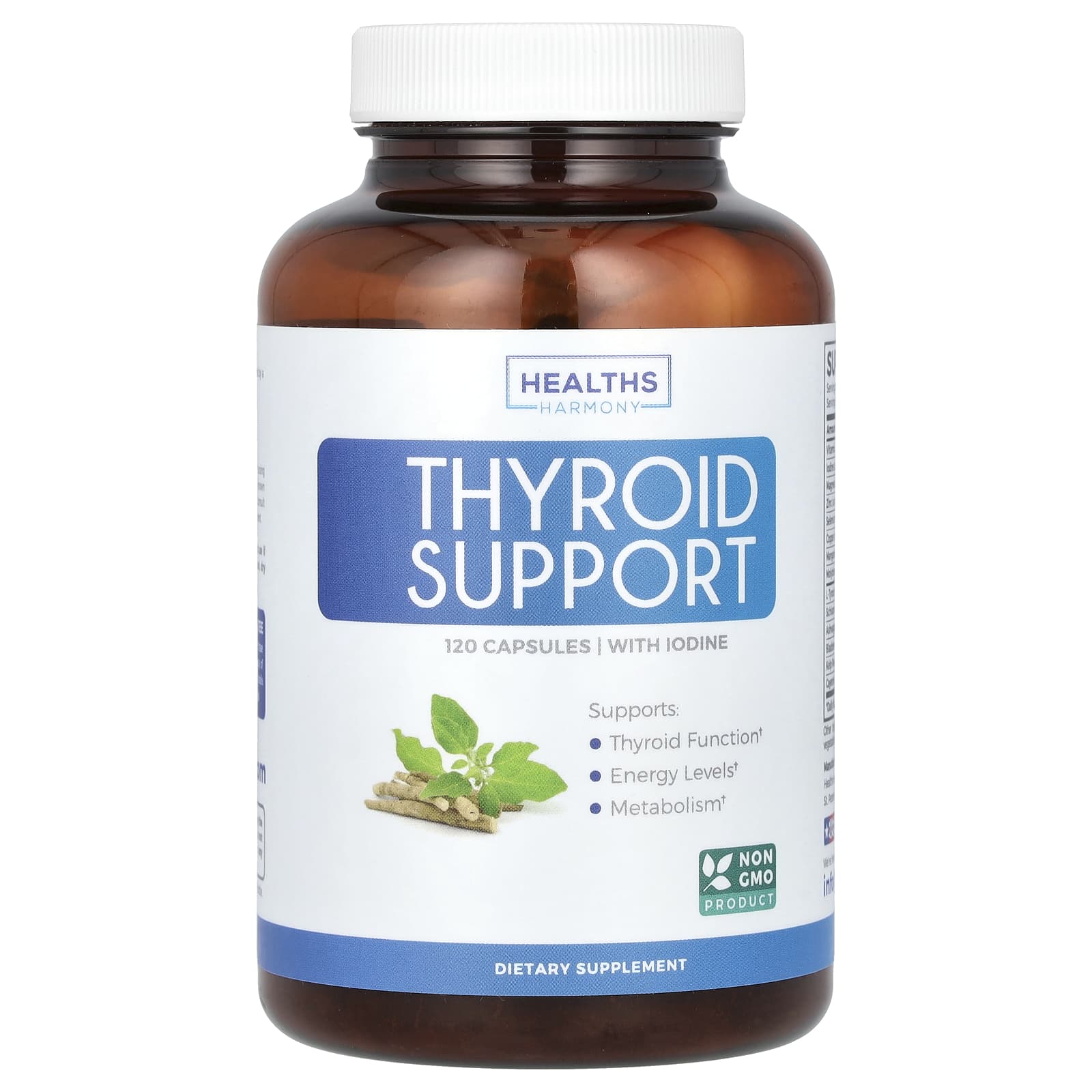 Healths Harmony-Thyroid Support-120 Capsules