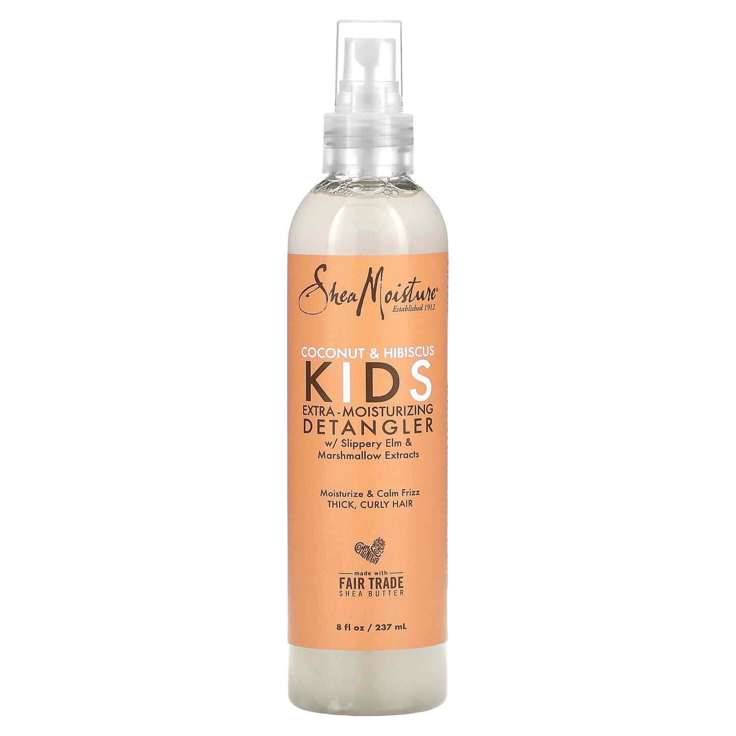 SheaMoisture-Kids Extra-Moisturizing Detangler-Coconut & Hibiscus-8 fl oz (237 ml)