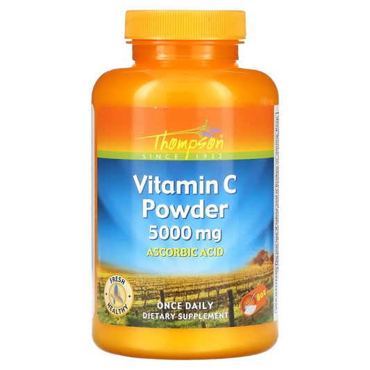 Thompson-Vitamin C Powder-5,000 mg-8 oz