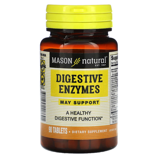 Mason Natural-Digestive Enzymes-90 Tablets