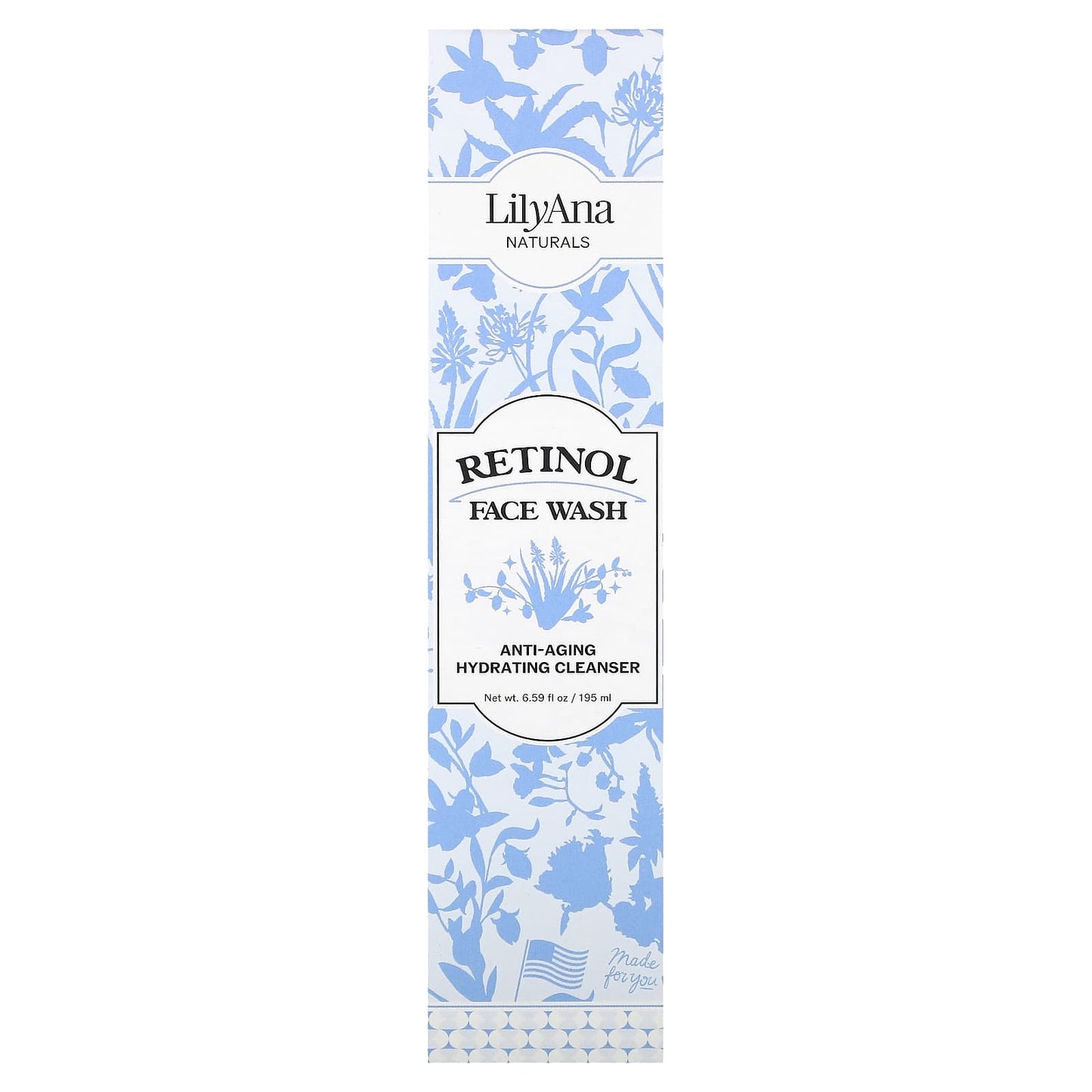 Lilyana Naturals, Retinol Face Wash, 6.59 fl oz (195 ml)