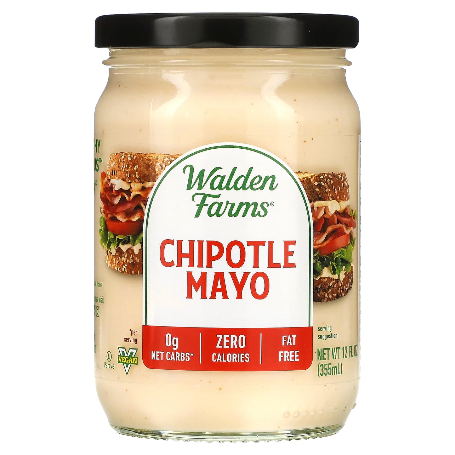 Walden Farms-Chipotle Mayo-12 fl oz (355 ml)