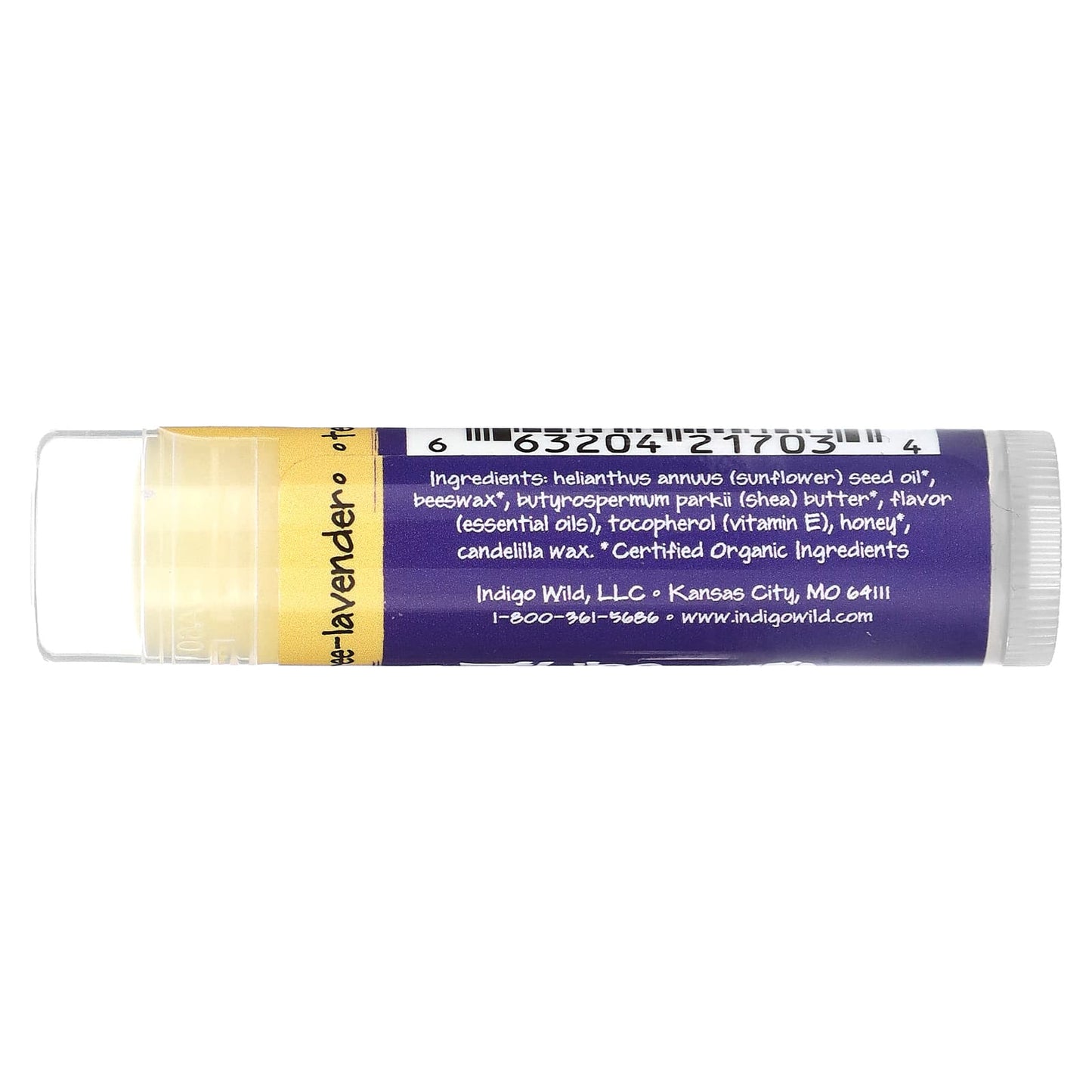 ZUM, Zum Kiss, Shea Butter Lip Balm, Tea Tree-Lavender, 0.15 oz