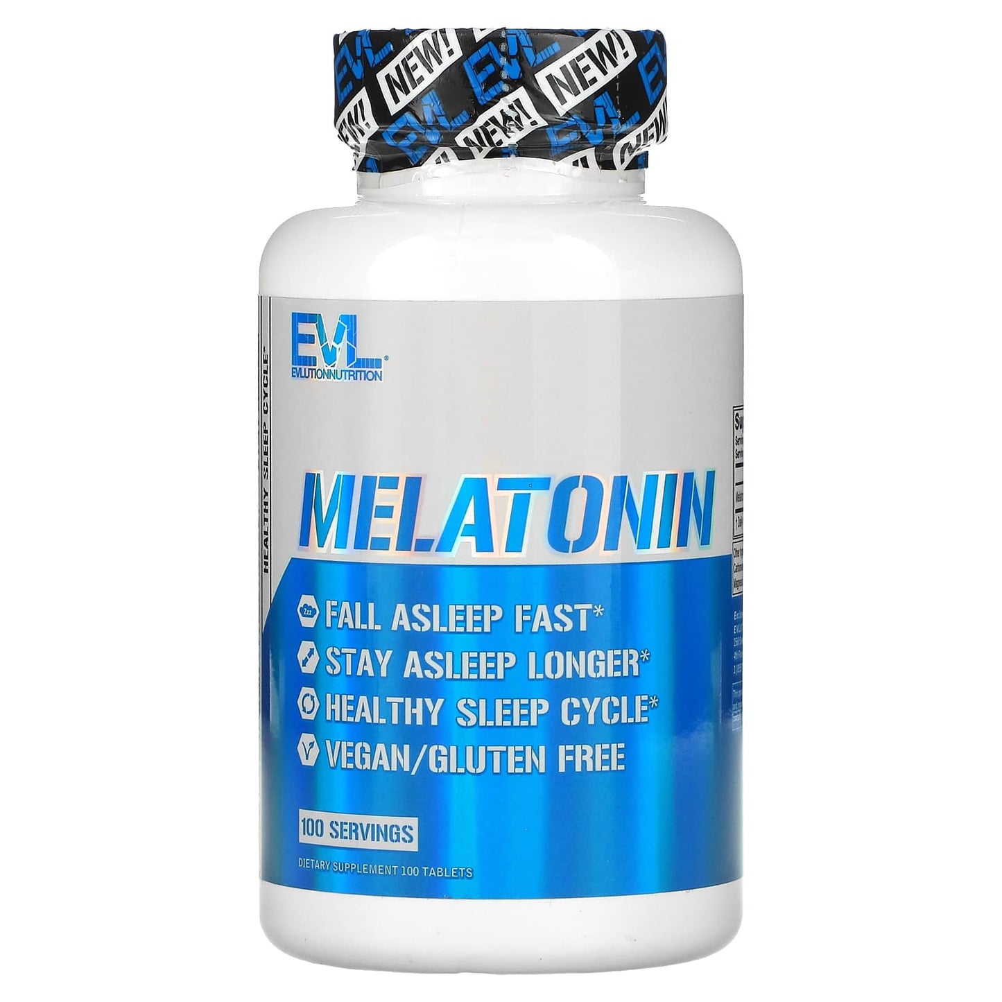 EVLution Nutrition-Melatonin-100 Tablets