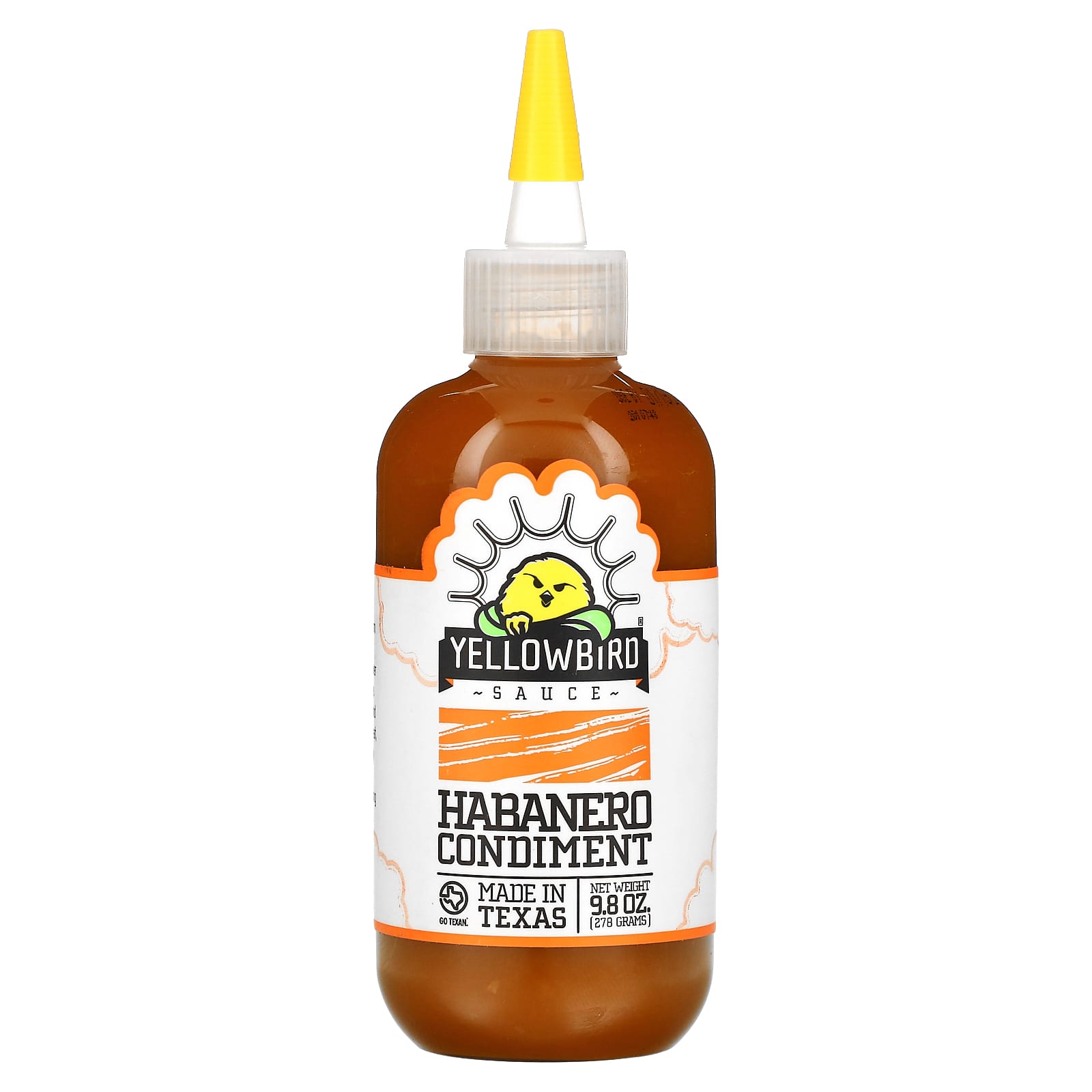 Yellowbird Sauce-Habanero Condiment-9.8 oz (278 g)