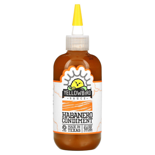 Yellowbird Sauce-Habanero Condiment-9.8 oz (278 g)