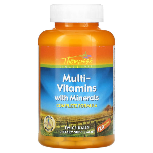 Thompson-Multi-Vitamins with Minerals-120 Tablets