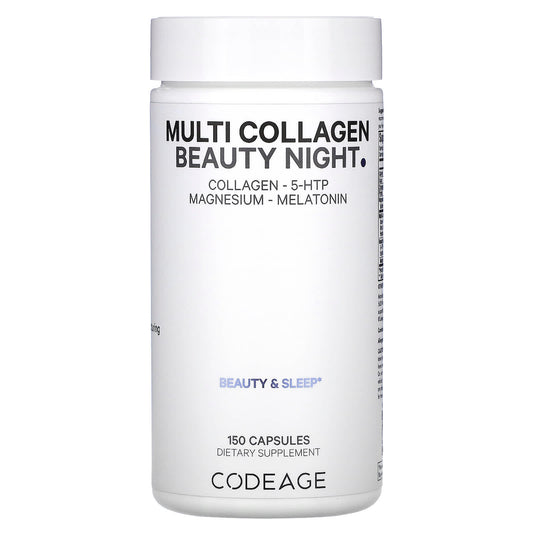 Codeage-Multi Collagen Beauty Night-150 Capsules