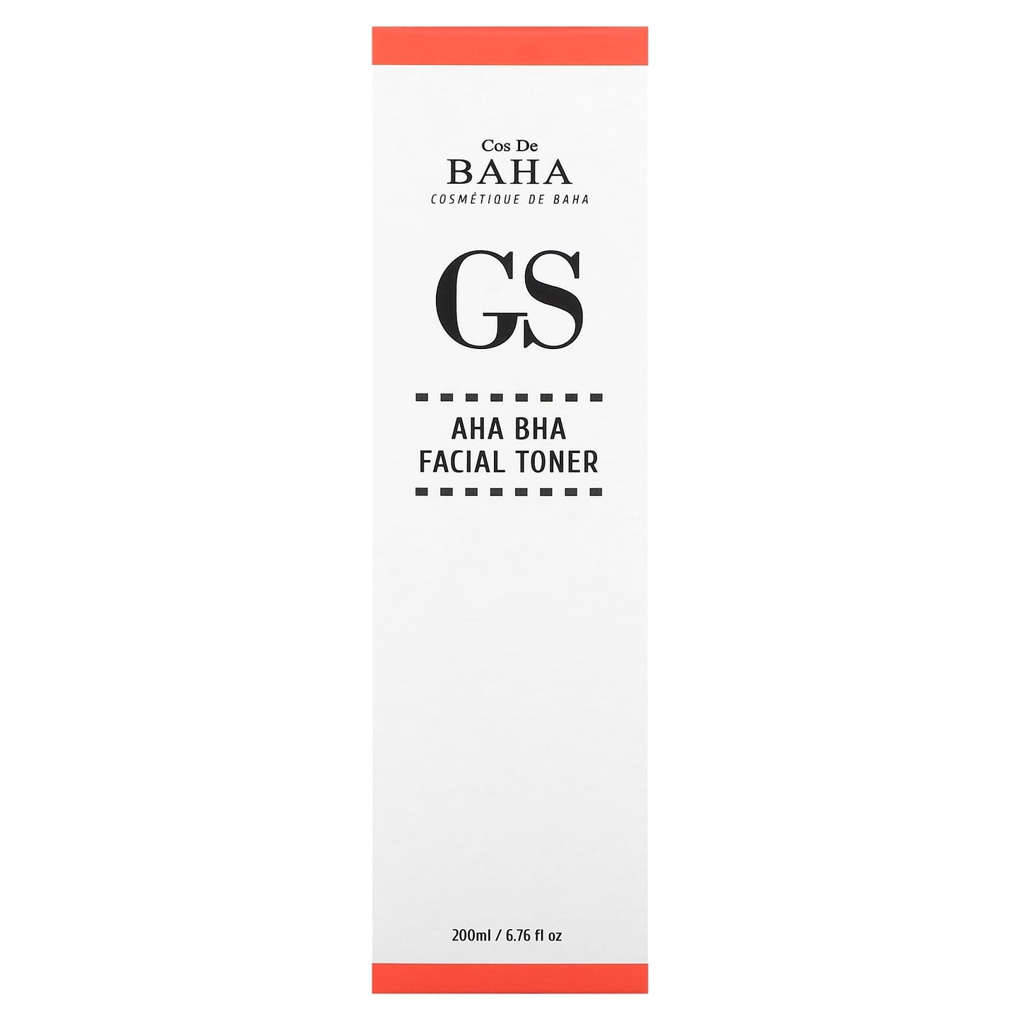 Cos De BAHA, GS, AHA BHA Facial Toner, 6.76 fl oz (200 ml)