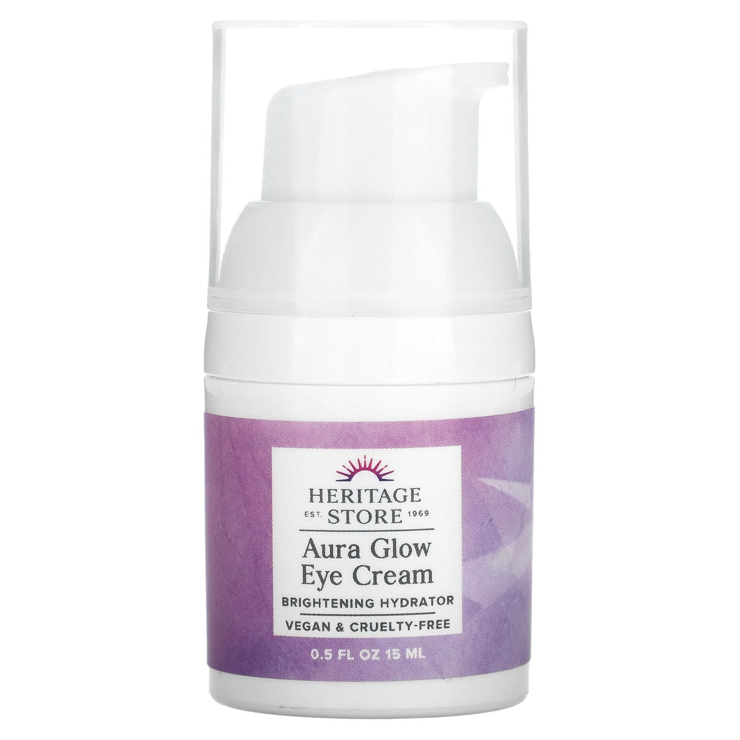 Heritage Store, Aura Glow Eye Cream, 0.5 fl oz (15 ml)