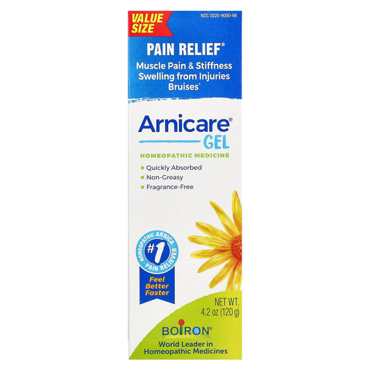 Boiron-Arnicare Gel-Pain Relief-Fragrance-Free-4.2 oz (120 g)