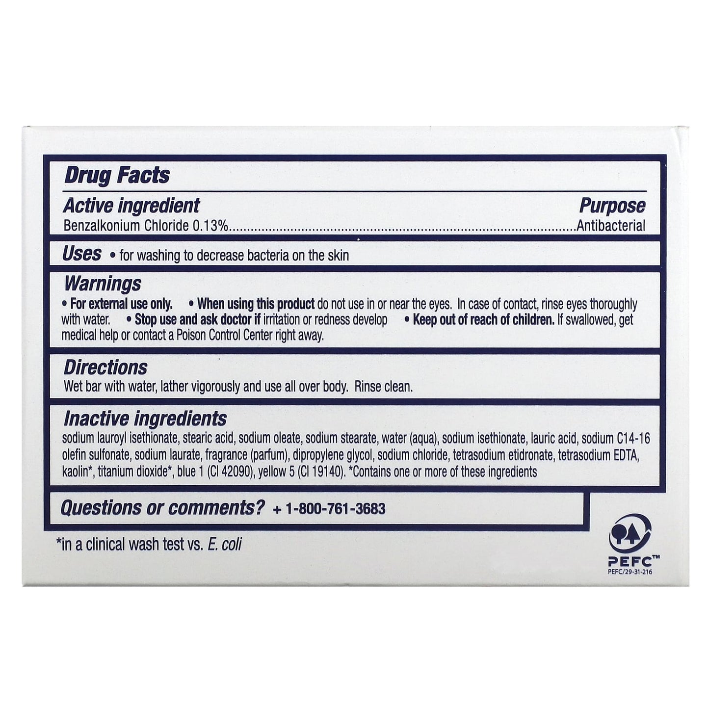 Dove, Care & Protect, Antibacterial Beauty Bar, 2 Bars, 3.75 oz (106 g) Each